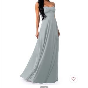 AZAZIE BREONNA Bridesmaids dress dolphin grey